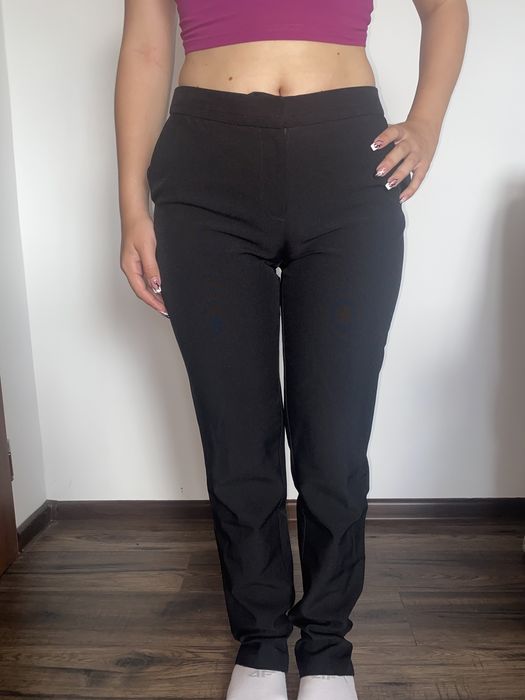 Czarne garniturowe damskie spodnie Primark