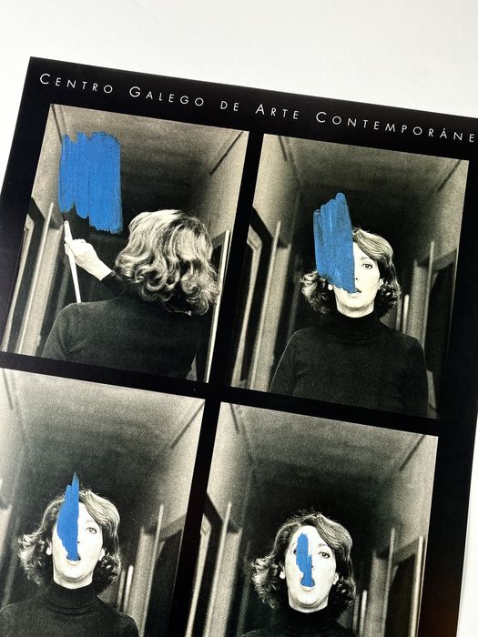 Cartaz Helena Almeida Centro Galego de Arte Contemporánea 2000
