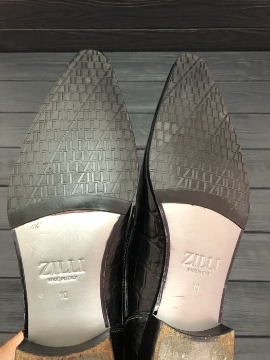 Дерби Zilli крокодил kiton brioni