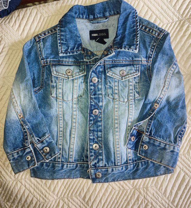 Kurtka jeansowa 92 h&m