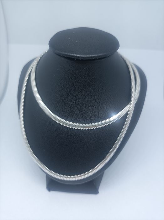 Srebrny łańcuszek próba 925 długość 50 cm