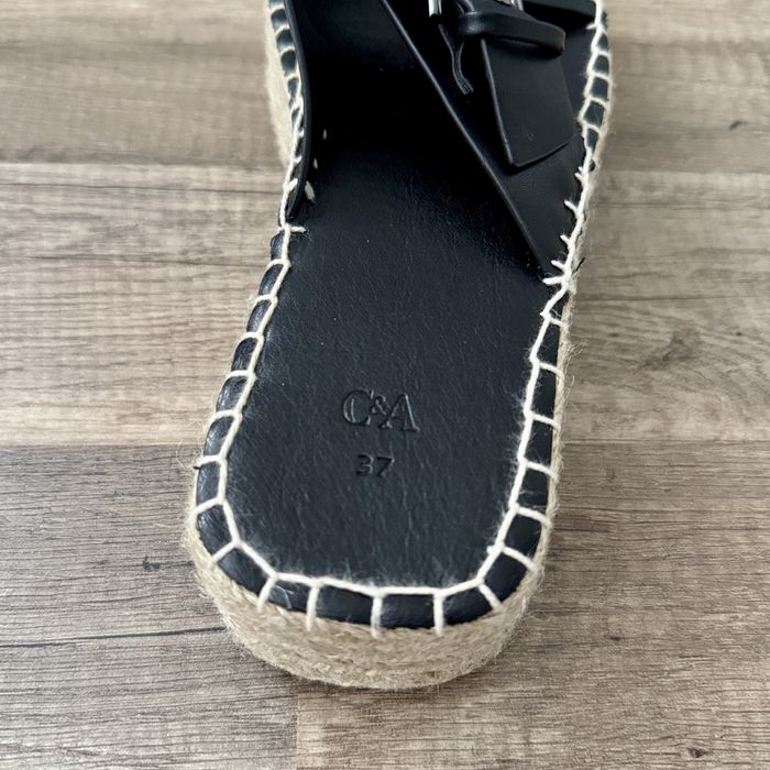 Klapki damskie espadryle 37 C&A bdb