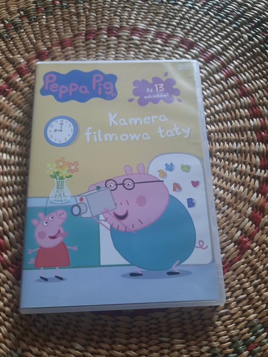 DVD z bajką Peppa - Kamera filmowa taty