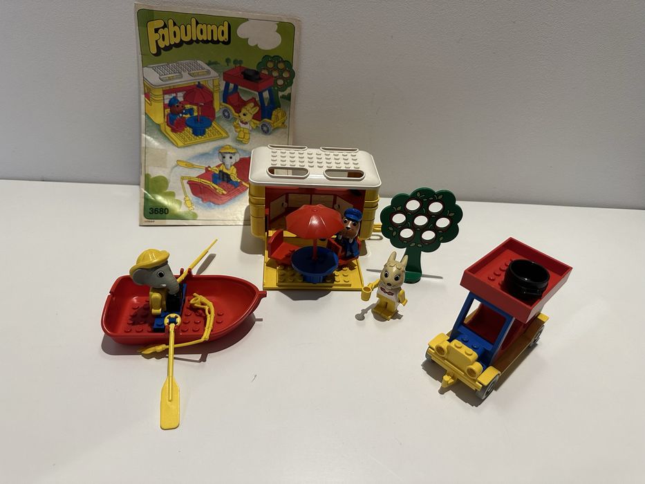 Lego Fabuland 3680 Caravana de Campismo