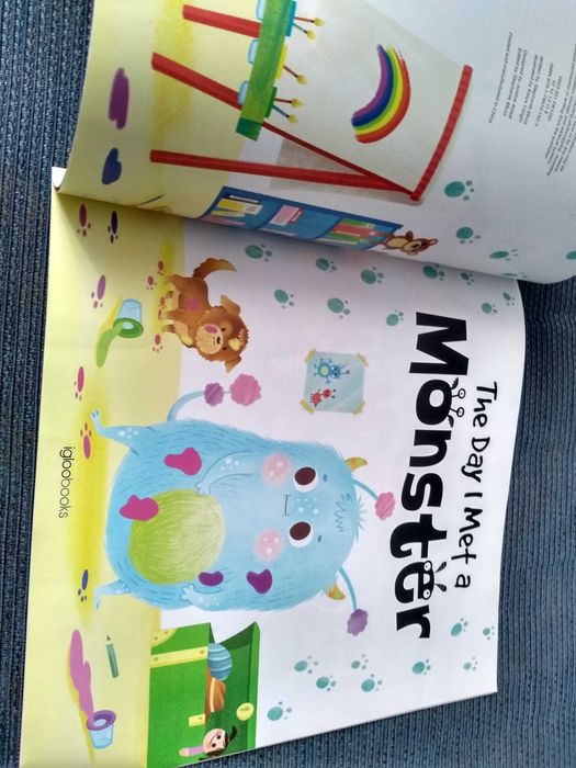 Książka po angielsku The Day I Met a Monster, Stephanie Moss