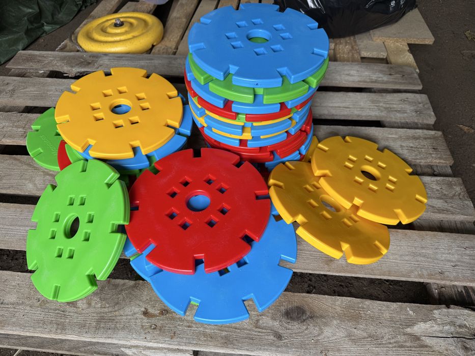 Klocki dydaktyczne firmy marinex 36 elemntow