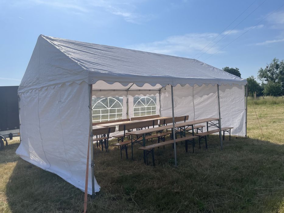 Wynajem namiotu plenerowego 4x6m
