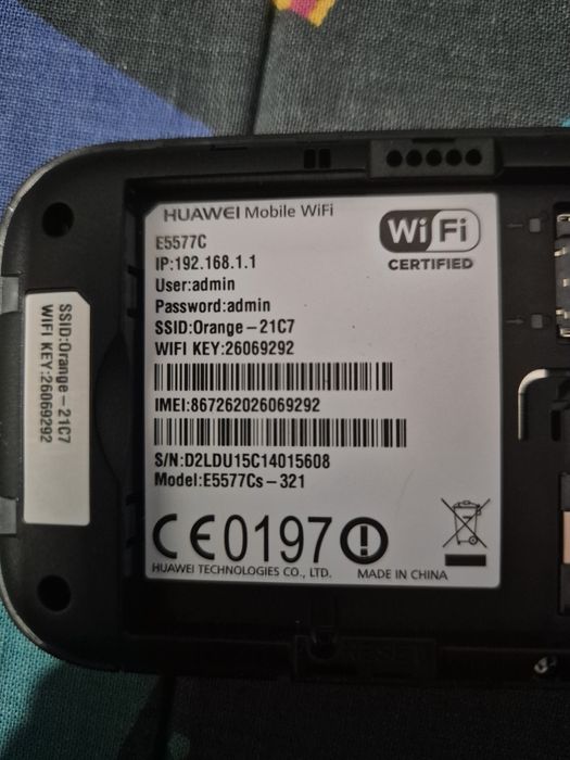 Mobilny Router AIRBOX X 2 PLUS 5GHz/LTE Wi-Fi HUAWEI E5577C na kartę