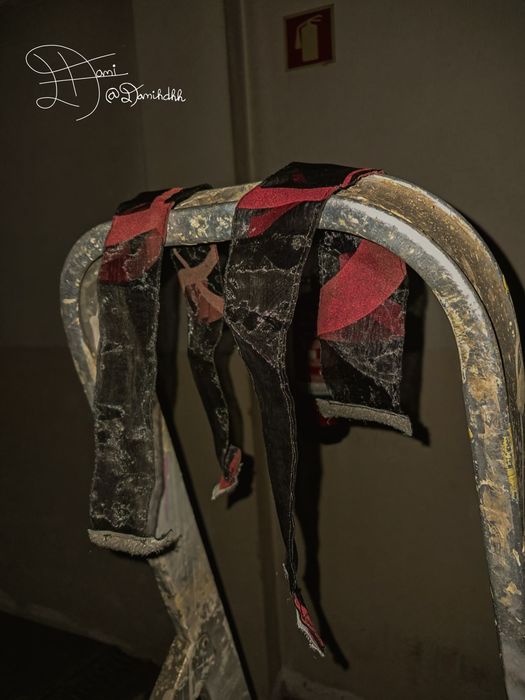 1 Curtain | Red | +2 Pairs of Tiebacks | 2,25m L/1,37m W | 2010s