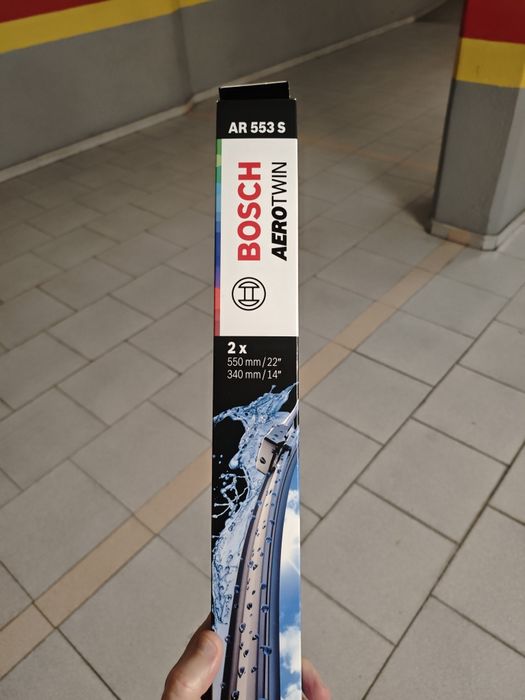 Kit escovas bosch 550mm 340mm