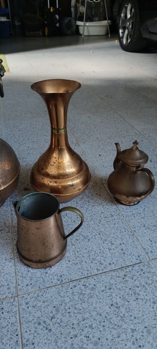 Utensílios em cobre
