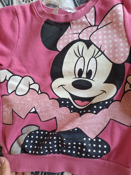 Bluza Minnie Disney - H&M rozm. 110 / 116