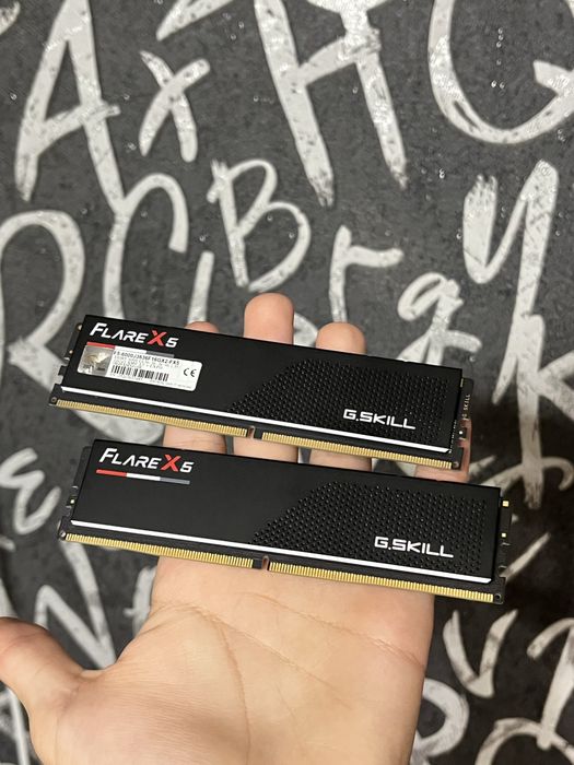 ОЗУ, ГАРАНТІЯ G.Skill DDR5 32gb RAM 6000Mhz Flare X5 Оперативна памʼять | ПРИСУТНЯ ГАРАНТІЯ!