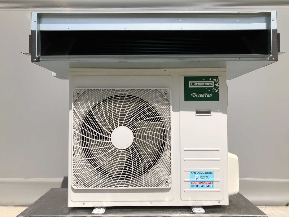 Кондиционер инвертор канальный LEBERG LBDI-36IH2/LBUI-36OH2 до 110 м2