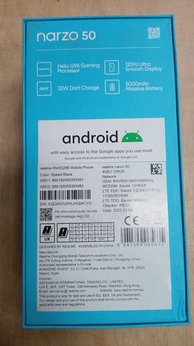Telefon REALME narzo 50