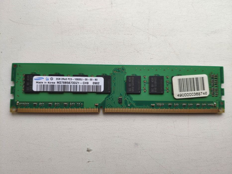 Оперативная память 1 GB ddr3