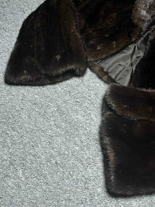 Жіноча норкова шуба - 100% Хутро - Розмір XS