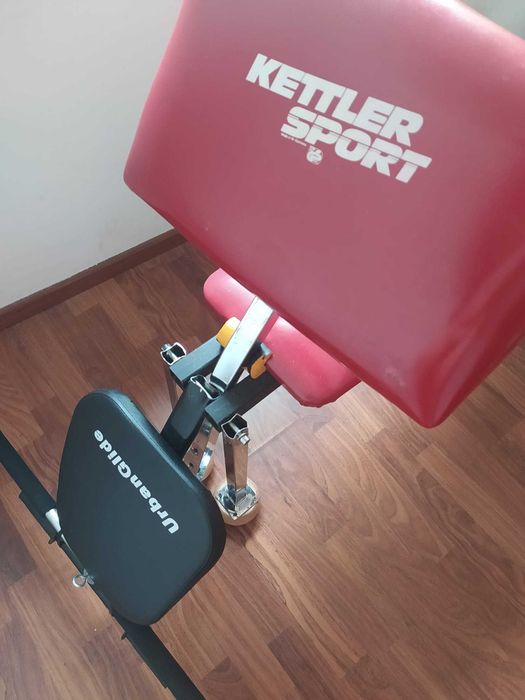 Banco de Exercícios Kettler Sport – Multifuncional modificado.