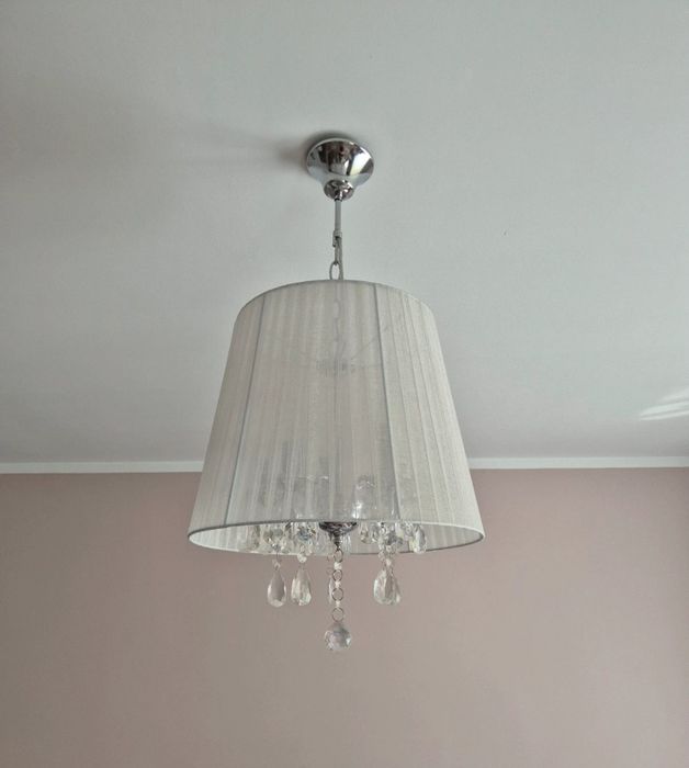 Komplet lamp Glamour z Agata Meble (Sufitowa + Nocna) możliwość dowozu.