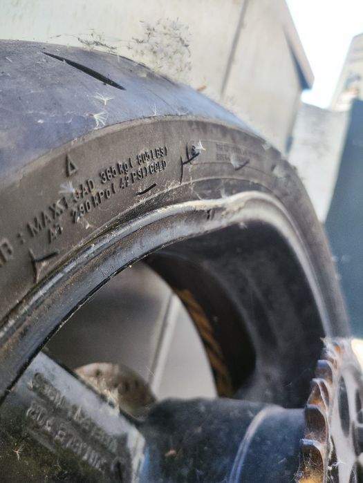 Roda traseira com disco e cremalheira yamaha yzf r6