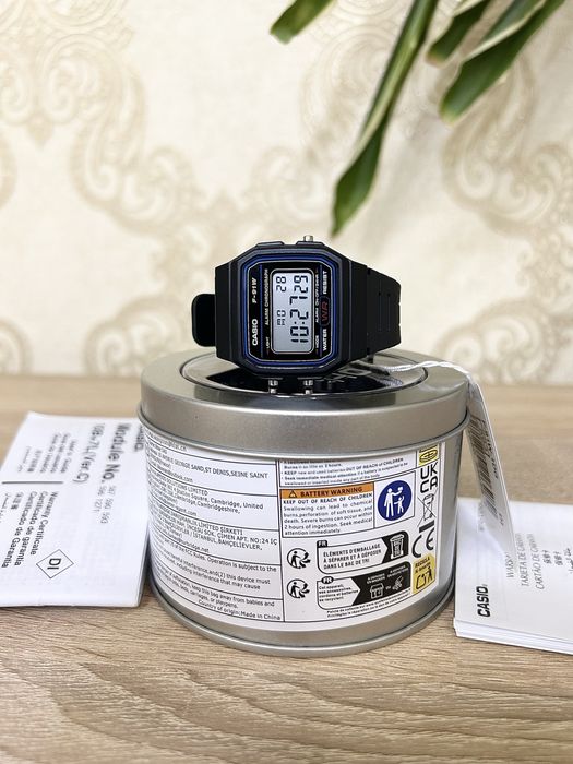 Оригінальний годинник Casio F-91W-1D