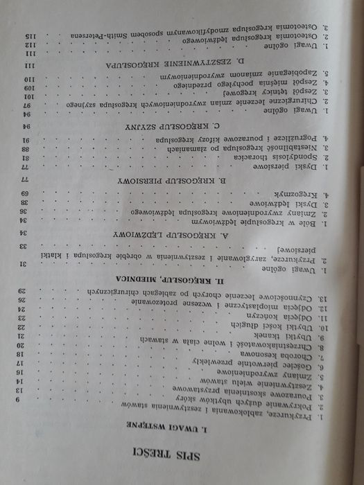 Chirurgia ortopedyczna stare książki medyczne 1966