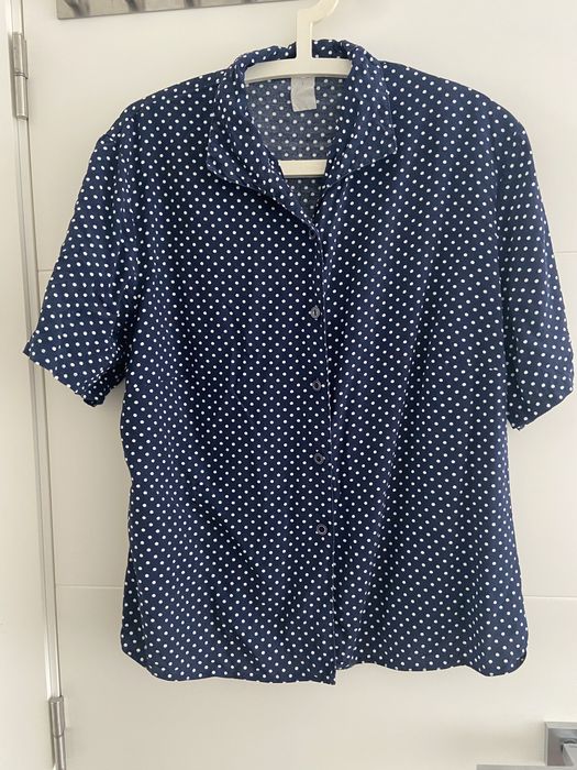 Camisa Azul marinho - Vintage