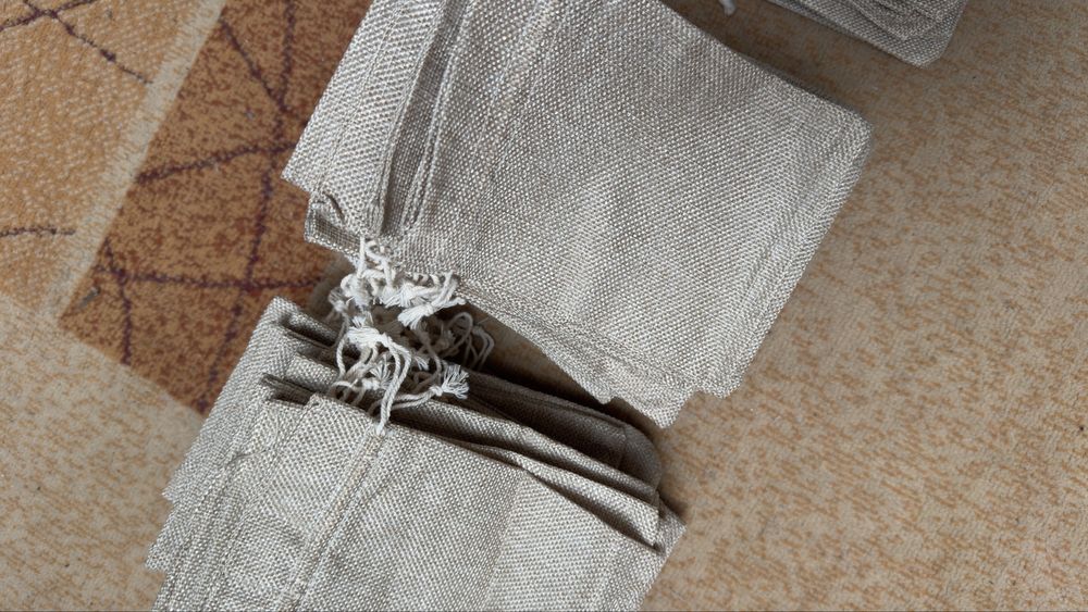 Sacos de juta 18x13 e 14x10