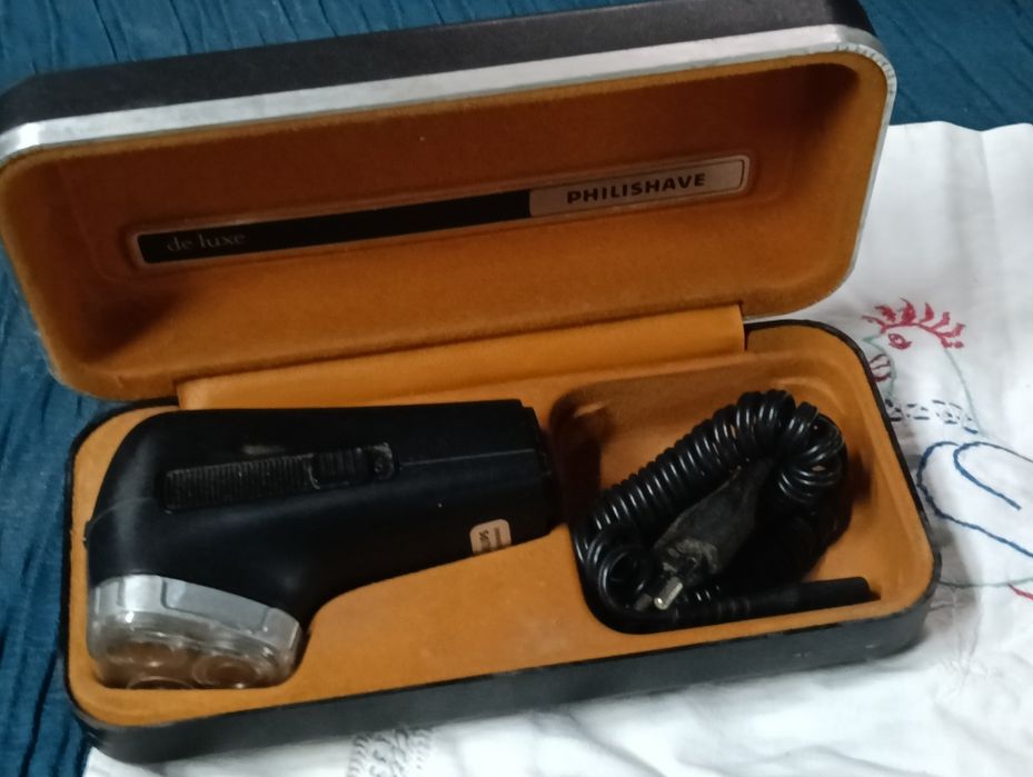 Máquina de barbear Philishave vintage