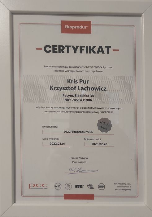 Już od 50 zł ! Piana Pur, Ocieplanie poddaszy Pianą Pur,Izolacja Pur