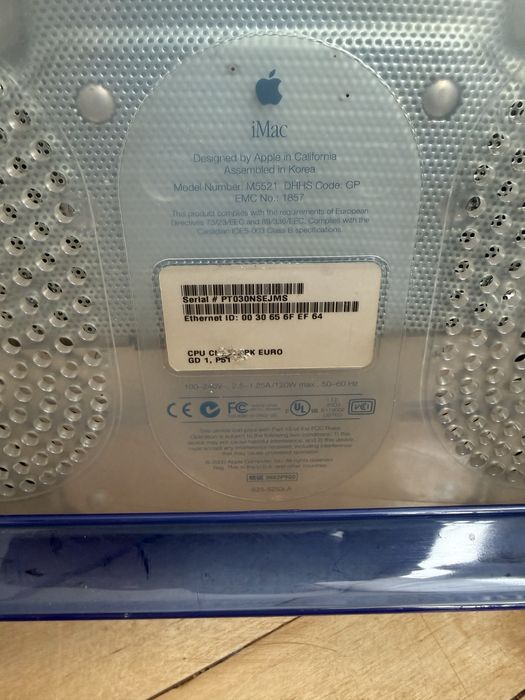 Apple imac  G3 M5521 sprawny