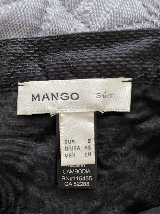 Czarna koronkowa spódnica Mango Suit EUR S