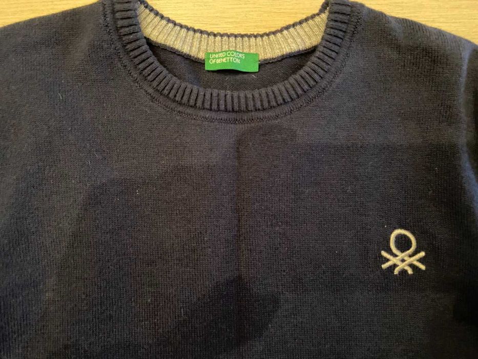 Свитер джемпер BENETTON бенеттон на мальчика (9-12лет)