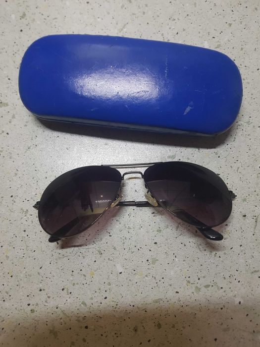 Okulary przeciwsłoneczne męskie + etui