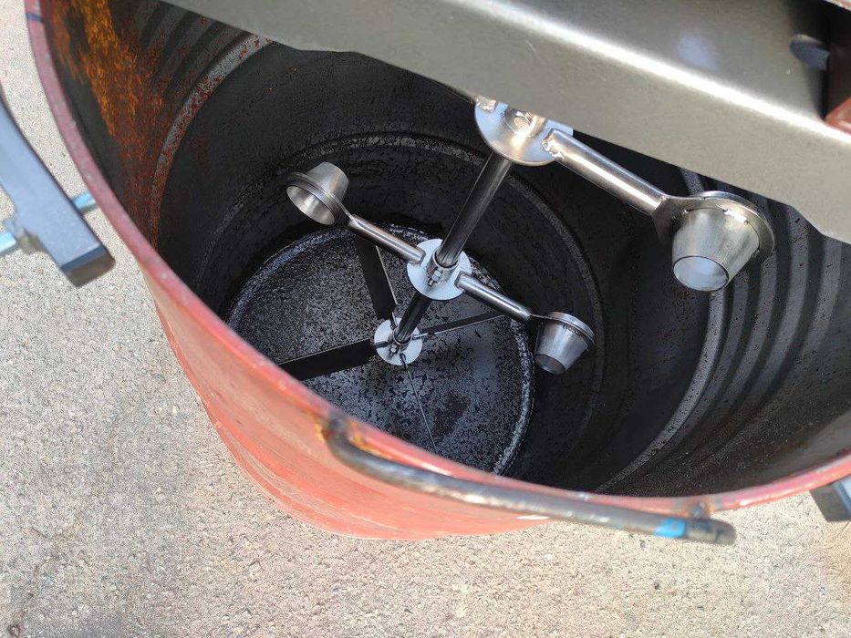 Змішувач, міксер(мішалка) для єврокуба з частотником, міксер для рідин