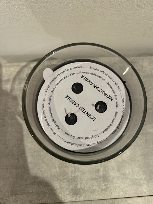 Duża świeca - nowa