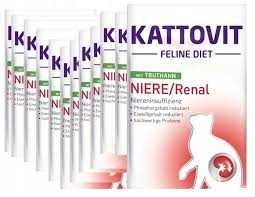 Kattovit Renal Indyk 10x85g | Mokra Karma dla Kota Wsparcie Nerek