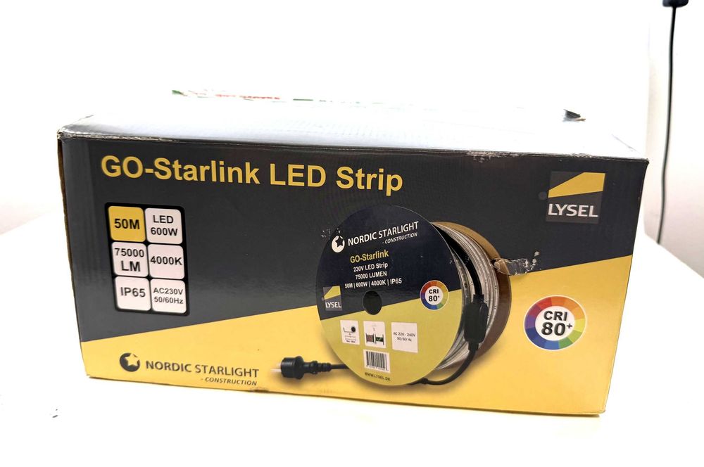 Taśma LED LYSEL GO-STARLINK 75000LM 50metrów