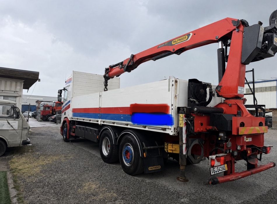 SCANIA R500 6x2 palfinger