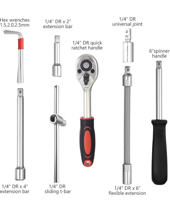 Kit de ferramentas 46 peças