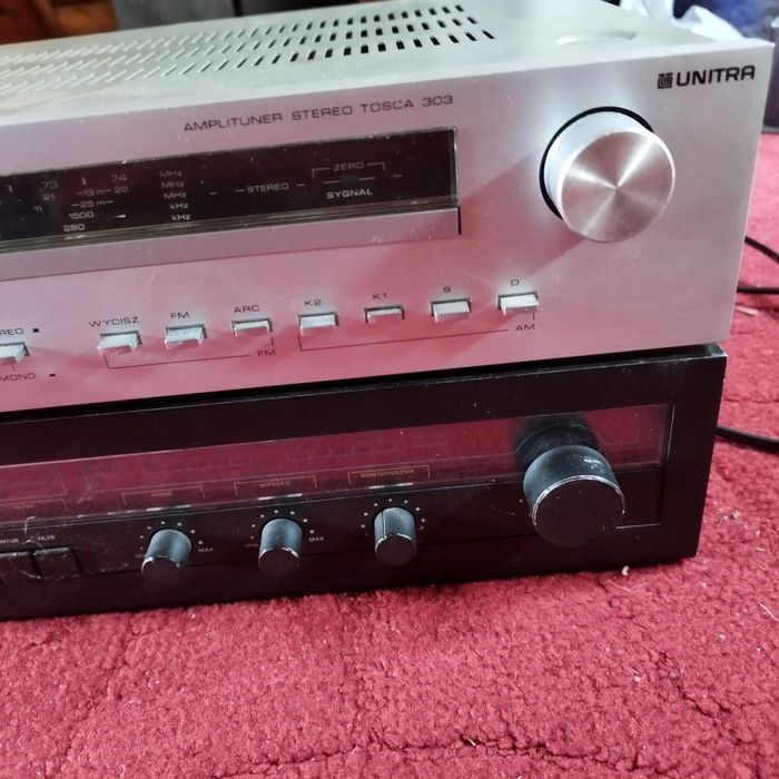 Wzmacniacz i amplituner Diora 442 Unitra 303
AMPLITUNER UNITRA TOSCA 3