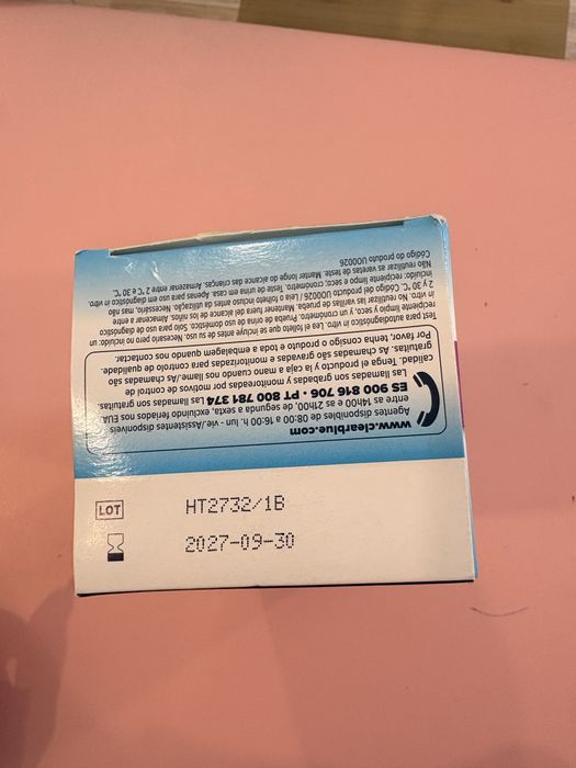 Clearblue 20 testes de ovulação. Entrego em mãos em Lisboa ou Monção.  Envio por ctt acresce 3€
