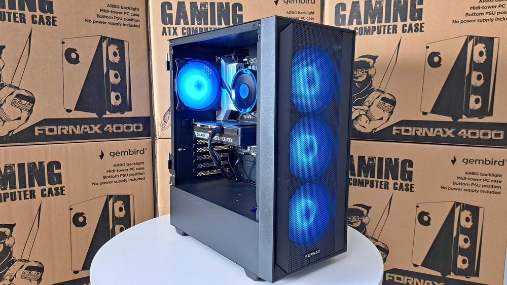 Nowy Komputer Gamingowy Intel Ultra 5 225F 16GB RAM DDR5 1TB SSD nVidia RTX 5060 Ti WiFi Win11 Faktura 23% Gwarancja 24mc KomputeryGamingowe.com