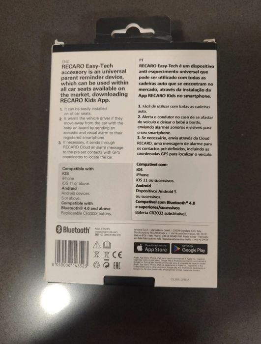 Dispositivo anti abandono