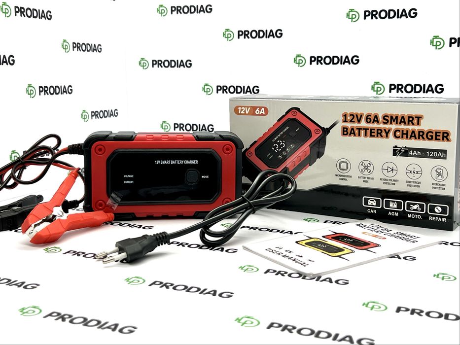 FOXSUR (12V 6A) FBC1206E - імпульсний зарядний пристрій