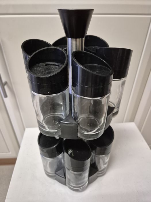 Suporte especiarias Gato Preto