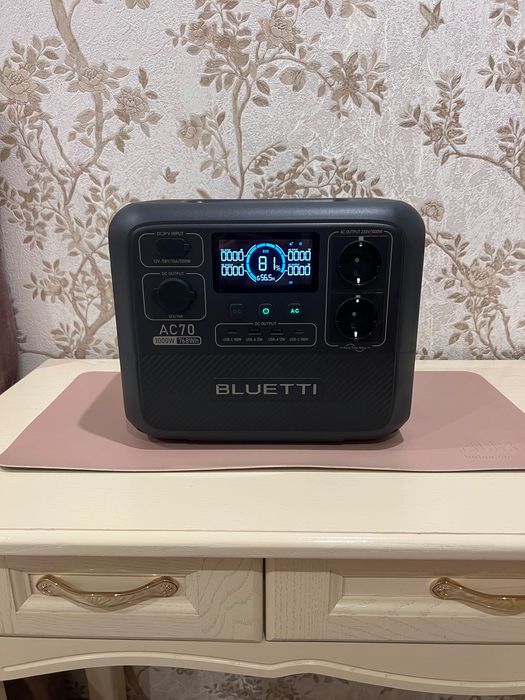 ТОП! Зарядна станція Bluetti AC70 768Wh | 1000W | Дніпро, в наявності