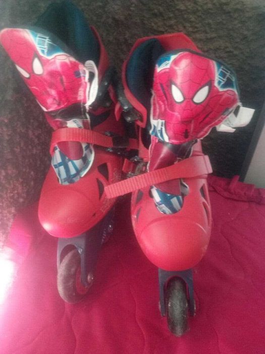 Ролики человек паук