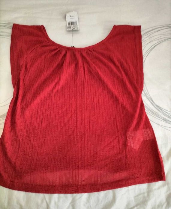 Camisola vermelha nova Mango