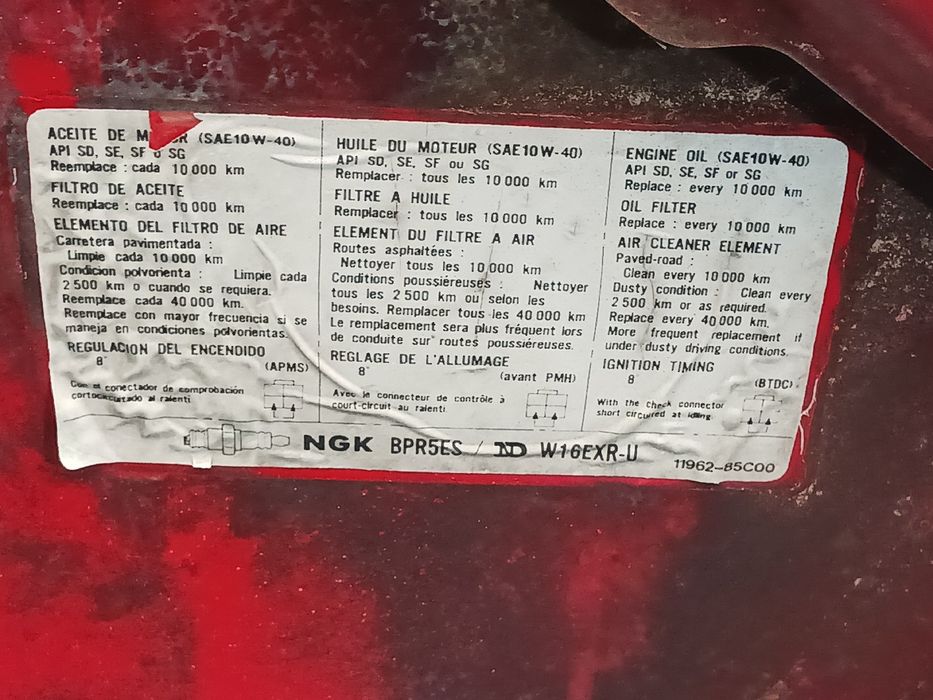Capot SUZUKI Vitara (ET, TA)
